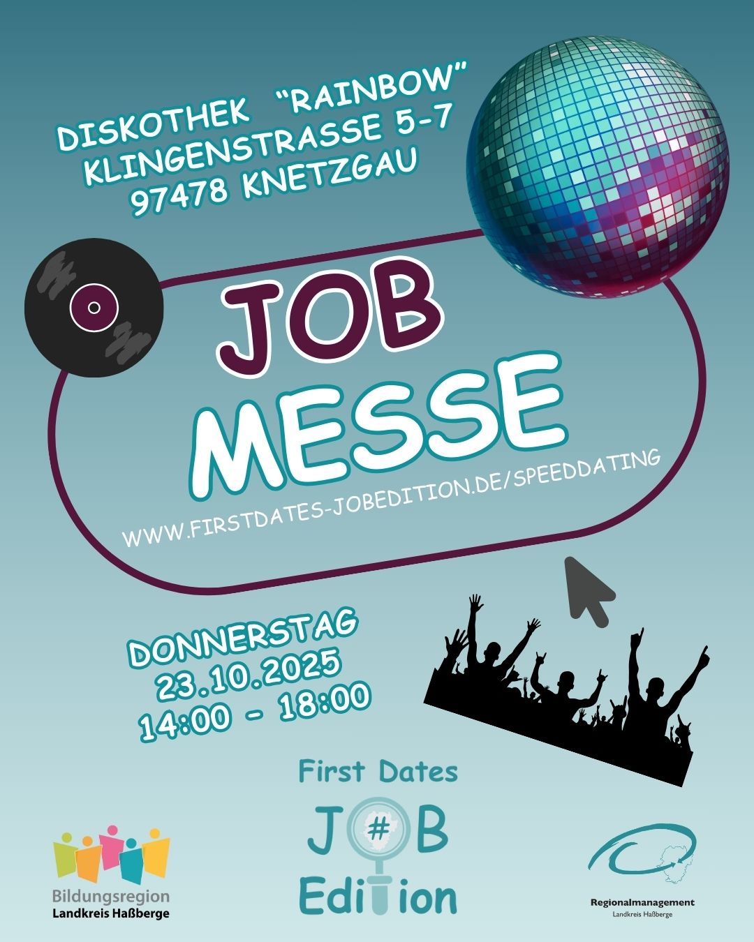Plakat Jobmesse 2025